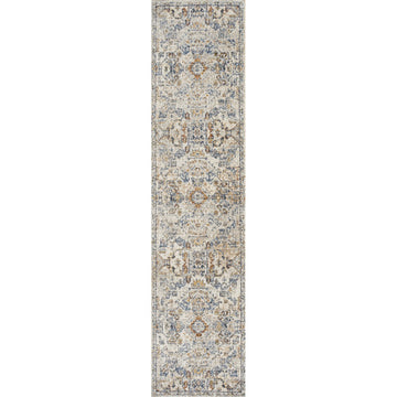 Shaemus Bohemian Medallion Low-Pile Machine-Washable Area Rug